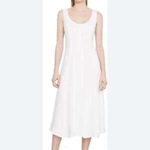 SOLD.DON’T BUY VINCE Linen Blend Sleeveless Paneled Casual/Party/Office